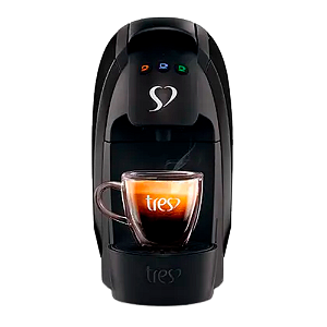 Máquina De Café Três G4 Luna 60HZ Preta