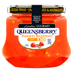 Geléia Queensberry Gourmet Pimenta Biquinho 320G