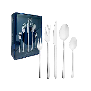 Faqueiro Rojemac Viena Inox 30 Peças