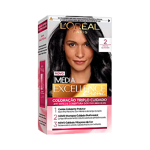 Coloração Imédia 2 Preto Clássico