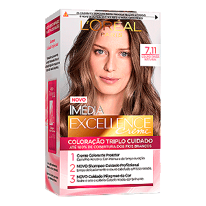 Coloração Imédia 7.11 Louro Cinza Natural