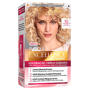 Coloração Imédia 10 Louro Claríssimo