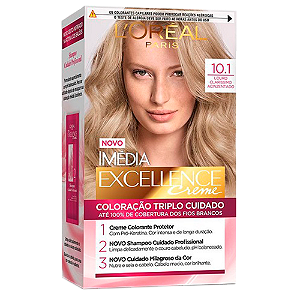 Coloração Imédia 10.1 Louro Claríssimo Acinzentado