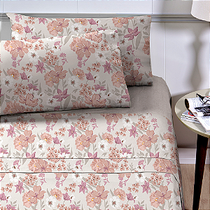 Jogo De Cama Corttex Casal Supercal Sortido