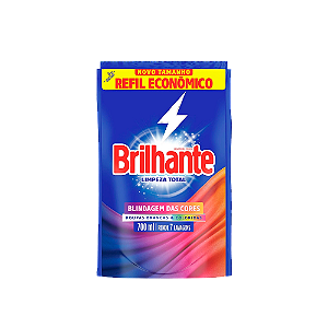 Lava Roupa Brilhante Limpeza Total Refil 700ML