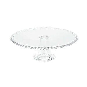 Prato Para Bolo Rojemac Cristal Com Pé