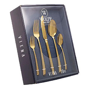 Faqueiro Rojemac Viena Inox 30 Peças