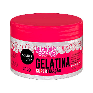 Gelatina Salon Line Tô De Cacho Super Fixação 300G