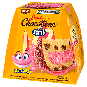 Chocottone Bauducco Dentaduras Fini 450G