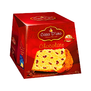 Panettone Casa Doro Chocolate 400G