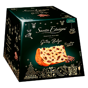 Panettone Santa Edwiges Gotas Belga 400G