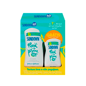 Kit Protetor Solar Sundown 200ML + 120ML FPS50