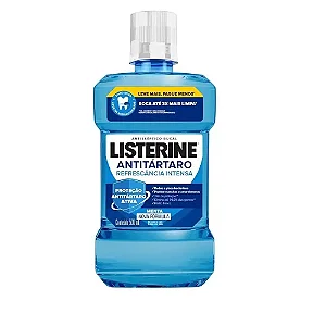 Enxaguante Bucal Listerine Antitártaro Refrescância Intensa 500ML