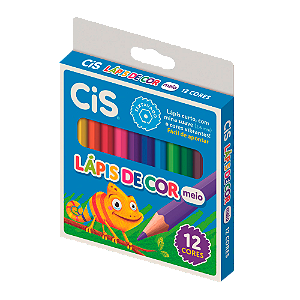Lápis De Cor Cis Meio Com 12
