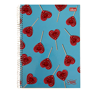 Caderno Tilibra Vibe 10M 160 Folhas