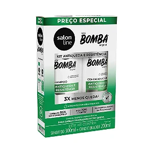 Kit Salon Line Sos Bomba Shampoo 300ML + Condicionador 200ML
