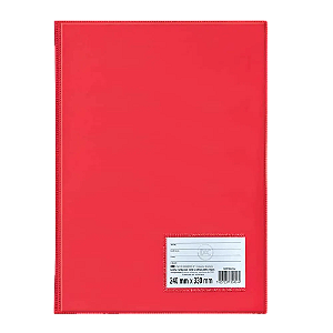 Pasta Dac Vermelha Catálogo Com 50 Evelopes