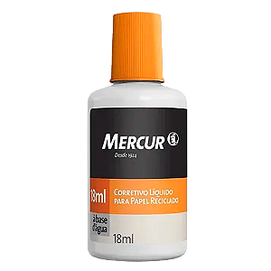 Corretivo Mercur Para Papel Reciclado 18ML