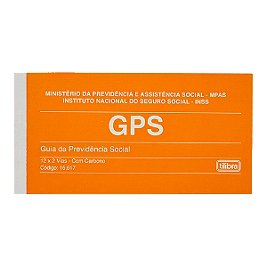 Carnê Gps Tilibra 24 Folhas