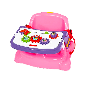 Cadeira Poliplac Didática Rosa