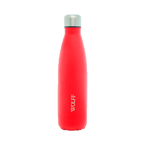 Garrafa Rojemac Aço Inox Vermelha 500ML