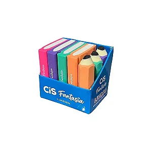 Borracha Cis Fantasia Lápis/Livros