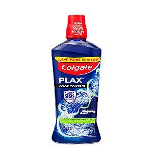 Enxaguante Bucal Colgate Leve + Pague - Plax Odor Control 750ML
