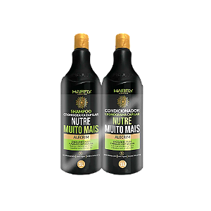 Kit Hair Fly Shampoo + Condicionador Nutre Muito Mais 1L