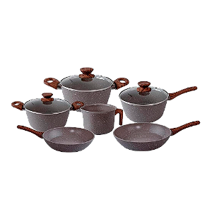 Conjunto De Panelas Mimo Style Grafito Com 6