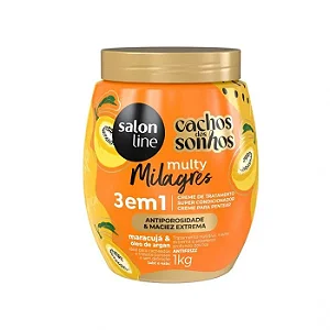 Creme De Pentear Salon Line 3Em1 Multy Milagres 1KG