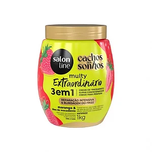 Creme De Pentear Salon Line 3Em1 Multy Extraordinário 1KG