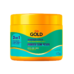 Creme De Tratamento Niely Gold Hidratação Icônica 430G