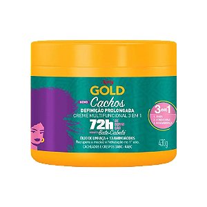 Creme De Tratamento Niely Gold Cachos 430G