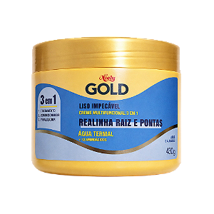 Creme De Tratamento Niely Gold Liso Impecável 430G