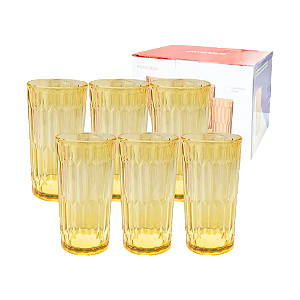 Jogo De Copo Mimo Style Drink Majestic Com 6