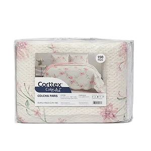 Colcha Corttex Casal Paris 220X240cm