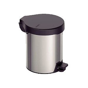 Lixeira Tramontina Inox Com Pedal 5L