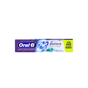 Creme Dental Oral-B Brilhante Fresh 140G