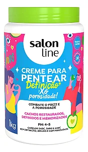 Creme De Pentear Salon Line Definição Xô Porosidade 1KG