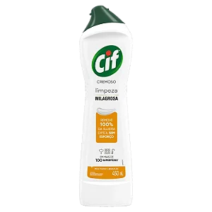 Limpador Cif Cremoso Laranja 450ML