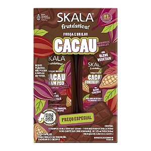 Kit Skala Shampoo 325ML + Condicionador 200ML Cacau