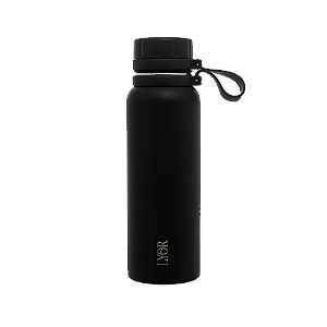 Garrafa Térmica Lyor Inox Preta 650ML