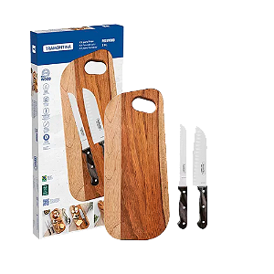 Kit Frios Tramontina Polywood 3 Peças