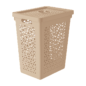 Cesto UZ Sólido Bege 55L