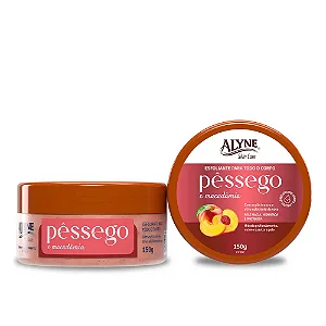 Creme Esfoliante Alyne Pêssego 150G