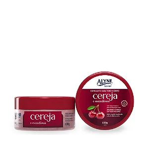 Creme Esfoliante Alyne Cereja E Macadâmia 150G