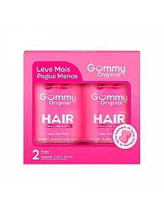 Suplemento Gummy Hair Tutti Frutti + Tutti Frutti 180G