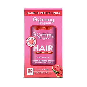 Suplemento Gummy Hair Melancia 180G