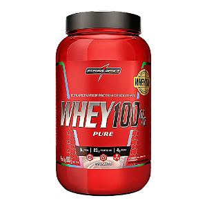 Whey Integralmedica Morango 100% Pure 900G