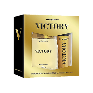 Kit Phytoderm Victory Deo Colônia 100ML + Body Spray 120ML
